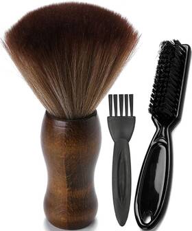 Borogo Bt-027 Barber Neck Duster Brush - Professional Large Hair Cutting Clea