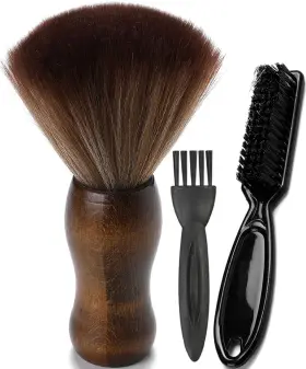 Bt-027 Borogo Barber Neck Duster Brush - Professional Large Hair Cutting Clea