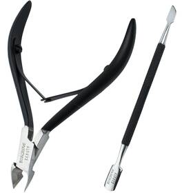 Boxgrove Beauty 861593181530 Professional Cuticle Cutter And Pusher Trimmer Manicure Tools With Double Spr Inch