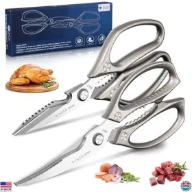 B0f1t7gknb Brand Ssgp Heavy Duty Kitchen Scissors Set Ultra Sharp Japanese Stainless Steel