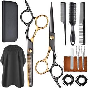 Branded B0drfqsq4c Professional Hair Cutting Thinning Scissors Barber Shears Hairdressing Salon 15p