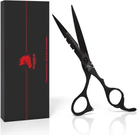 Brands 705353179860 5.5 Inch Professional Barber Scissors For Men - Beard Hair Mustache Shears Hai