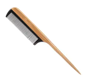 Hc14005 Breezelike Hair Combs - Fine Tooth Detangling Wooden Tail Comb No Static Natural Sanda