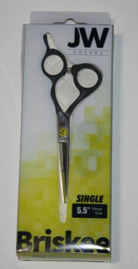 Briskee 608729221715 Jw Shears 5.5 Inch Offset Single Shear Plus Case Included New