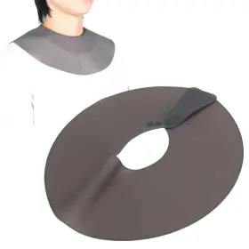 Brrnoog9avurips2-13 Brrnoo Hair Salon Stylist Cutting Collar Black Silicone Neck Wrap Guard For Haircut