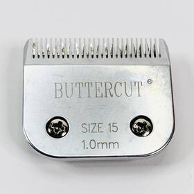Buttercut Gb1510 Size 15 Stainless Steel Clipper Blade 1.0mm Geib Barber Blad