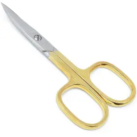 Cs02 Camila Solingen 3 1/2 Inch Professional Hypoallergenic Gold Plated Manicure And Pedicure Sharp