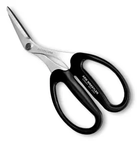 Aw-165hb-e Canary Japanese Garden Scissors Curved Blade 6.5 Inch Made In Japan Offset Gard