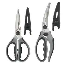 A-10300543 Cangshan 2-piece Heavy-duty Shears Set With Guards Gray 10300543