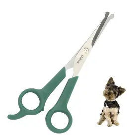 Ps-01-1 Chi-buy Chibuy Professional Pet Grooming Scissors With Round Tip Stainless 4. Green