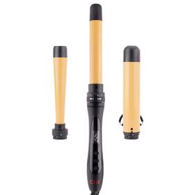 Chi Ca2316a Interchangeable Curling Wand 3 Barrel Attachments For Versatile Curls 0