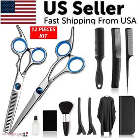 China Garden 313051556571 Professional Hair Cutting Thinning Scissors Barber Shears Hairdressing Salon Set