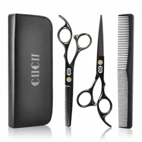 Ciicii 716852962662 Hair Cutting Scissors Shears Kit Professional Hairdressing Set Hai
