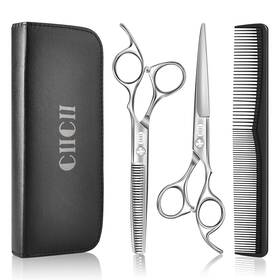 Ciicii C1315 Hair Cutting Scissors Shears Kit Professional Barber Haircut Se