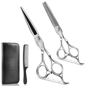 C1319 Ciicii Professional Hair Cutting Scissors Shears Kit 440c 7 Inch Barber Scis