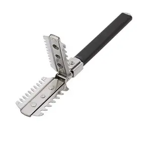 Cimenn 445004534527 Razor Comb Double-edge Blades Manual Hair Cutting Thinning Barber C