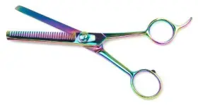 Classic 086951397468 Products Michel Tisserands Plasma Coated Diamond Grooming Shears For Pets 7