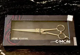 Cmon 609113037516 Professional Hair Cutting Hairdressing Barber Salon Scissors Shears 7.5 Inch Blade