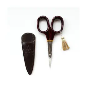 45-139 Cohana Scissors With Gold Lacquer 10.5cm Brown - 1pc