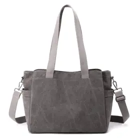 Co-az004 Corios Women Shoulder Bag Crossbody Canvas Handbag Top Handle Casual Messeng