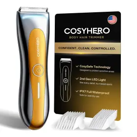 Cosyhero 770552648776 Manscape Groin And Body Hair Trimmer For Men Electric Ball Shaver Pubic Groo
