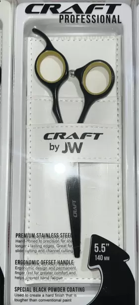 131105 Craft 608729222101 Professional By Jw 5.5 Inch 140 Mm Shear/scissors Black New 131105 Craft 608729222101 Professional By Jw 5.5 Inch 140 Mm Shear/scissors Black New