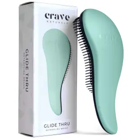 7868-00 Crave Naturals Glide Thru Detangling Hairbrush That Glides Through Tangles Fo