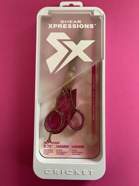 Cricket 559213 Shear Xpressions 5.75 Inch Hair Cutting Scissors Japanese Stainless