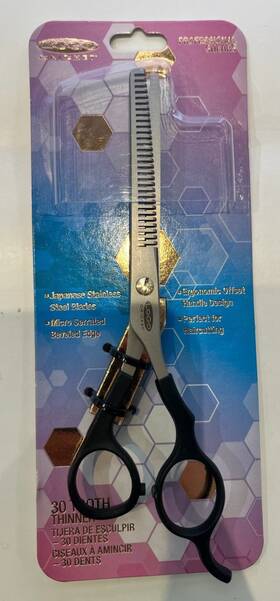 Cricket 672501198038 Logo Gold Series Pro 30t Thinning Shear Professional Stylist #559106