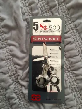 S3-500 Cricket 672555171292 New 5 Inches Professional Swedish Steel Shears-lifetime Warranty S3-500 Cricket 672555171292 New 5 Inches Professional Swedish Steel Shears-lifetime Warranty