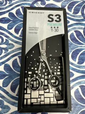 Cricket 672555171322 New S3- T30 Premium Professional Shear 30 Tooth Thinner