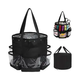 Lz230904 Cubetastic 2-piece Hairstylist Travel Bag Set Large Capacity Heat... Fast Ship