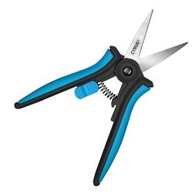 Cyrus 337059869984 6 Inch Gardening Scissors Hand Pruner Pruning Shear With Straight Stainl