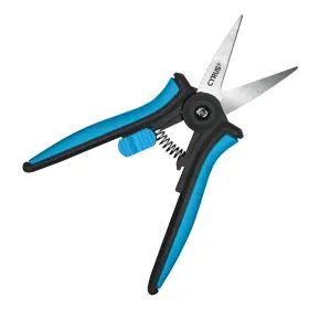 Cyrus 337059869984 6 Inch Gardening Scissors Hand Pruner Pruning Shear With Straight Stainl