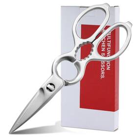 Dark Edge Wk5005-1 Stainless Steel Kitchen Shears Heavy Duty Full-steel Forged Metal Scissors Fo