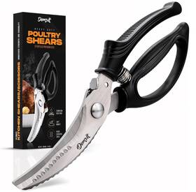 Demzit 195893055807 Poultry Shears Kitchen Scissors For Food With Safety Lock Fo