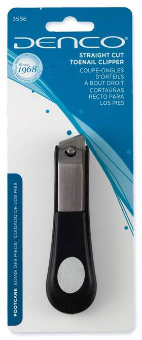 Denco 3556n Straight Cut Toenail Clipper Stainless Steel