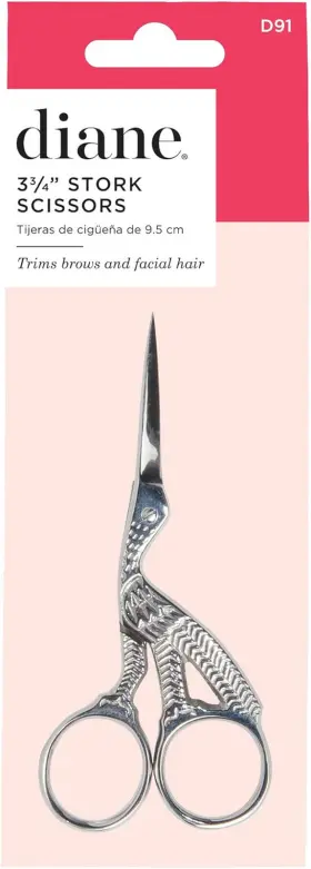 Diane 726084571334 Stork Scissors For Eyebrow Trimming Facial Hair Grooming Shears Beauty T Diane 726084571334 Stork Scissors For Eyebrow Trimming Facial Hair Grooming Shears Beauty T