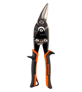 Diff-av-l10 Difflife 10 Inch Left Cut Aviation Snip - Off Set Stainless Steel Cutting Shears
