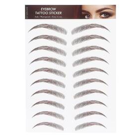 Dioche Diochero4d18i7ny1210-19 Eyebrow Tattoos Stickers Professional Grooming Shaping Sticker Eyebro