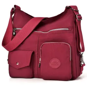 Dora & Liz 679872796665 Multipurpose Hobo Purse For Women With Antitheft Rfid Waterproof Nylon Cross