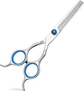 Doscpe Lsy116 Dog Thinning Shears Professional Grooming Scissors 6.69 Inch Large Silver
