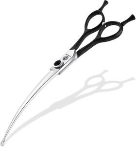 Dream Reach Scissors04b8 8 Inch Downward Curved Dog Grooming Scissors For Trimming Face And Pa