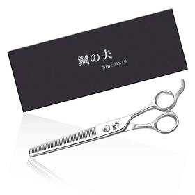 Drgskl B07zwvyl5g 7 Inch Professional Straight Dog Grooming Scissors Kit Ergonomic Pets Cutting Sh