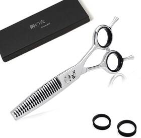 Drgskl Gf003-silver-antler Hair Cutting Scissors Professional Barber Sharp Thinning/texturizing Shears 6 In