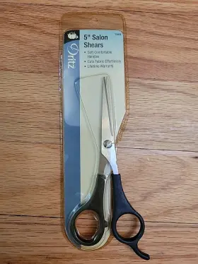 7603 Dritz Salon Shears Stainless Steel 5 Inch X 2 Blade
