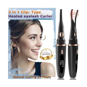 Dust2oasis-01 Dust2oasis 748397925338 Heated Eyelash Curlers - 2 In 1 Clip- Type Lash Curler Best ... Fast Ship