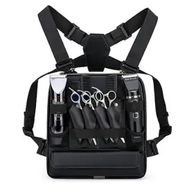 Eease 427307795409 Professional Barber Chest Rig And Scissor Holder Pu Leather Hairdress