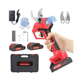 Shears-20125 Eioehtl Electric Pruning Shears Upgraded Lcd Display And 2pcs 21v 2000mah En... Fast Ship
