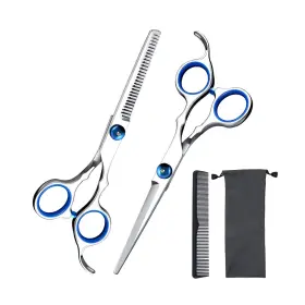 Xk001 Ekuci Hair Cutting Scissors Shears Set Professional Home Haircutting Scissor